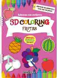 3D COLORING. FRUTAS