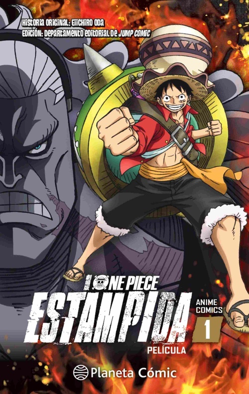 ONE PIECE ESTAMPIDA ANIME COMIC Nº 01