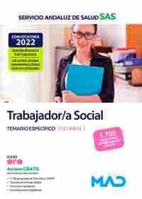 TRABAJADOR/A SOCIAL. TEMARIO ESPECÍFICO, 1. SERVICIO ANDALUZ DE SALUD