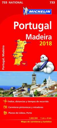 733. MAPA CARRETERAS. PORTUGAL MADEIRA 2018