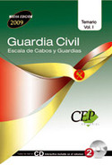 1. TEMARIO. GUARDIA CIVIL. ESCALA DE CABOS Y GUARDIAS