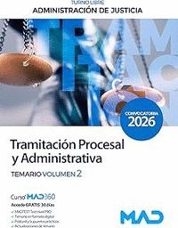 TRAMITACIÓN PROCESAL Y ADMINISTRATIVA. TEMARIO, 2. TURNO LIBRE. ADMINISTRACIÓN DE JUSTICIA