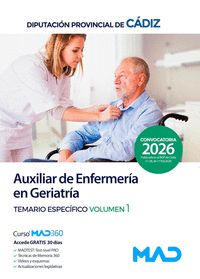 AUXILIAR DE ENFERMERÍA EN GERIATRÍA. TEMARIO ESPECÍFICO, 1