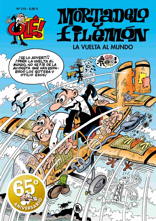 LA VUELTA AL MUNDO. MORTADELO Y FILEMÓN
