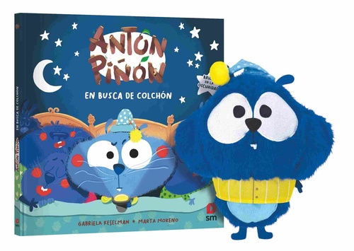 PACK ANTÓN PIÑÓN EN BUSCA DE COLCHÓN. LIBRO + MUÑECO