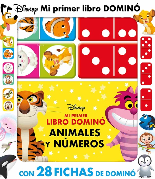 ANIMALES Y NÚMEROS. MI PRIMER LIBRO DOMINÓ