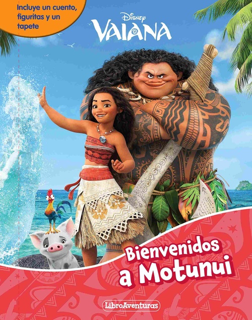 BIENVENIDOS A MOTUNUI. VAIANA. LIBRO AVENTURA