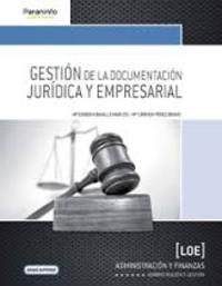 GS. GESTION DE LA DOCUMENTACION JURIDICA Y EMPRESARIAL