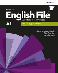 A1. ENGLISH FILE 4TH EDITION BEGINNER. STUDENTŽS BOOK AND WORKBOOK WITHOUT KEY PACK