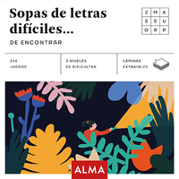 SOPAS DE LETRAS... DIFÍCILES DE ENCONTRAR