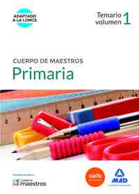 1. TEMARIO CUERPO DE MAESTROS PRIMARIA