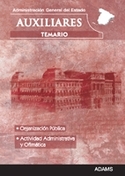 TEMARIO. AUXILIARES ADMINISTRACION GENERAL DEL ESTADO