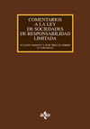 COMENTARIOS A LA LEY DE SOCIEDADES DE RESPONSABILIDAD LIMITADA