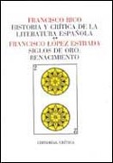2. HISTORIA Y CRITICA LITERATURA ESPAÑOLA. SIGLO DE ORO: RENACIMIENTO