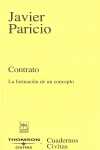 CONTRATO: LA FORMACION DE UN CONCEPTO