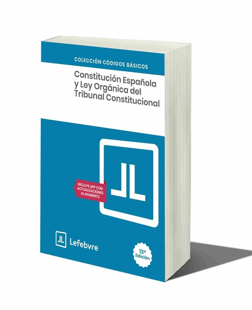**NOVEDAD 1/09/25** CONSTITUCIÓN ESPAÑOLA Y LEY ORGÁNICA DEL TRIBUNAL CONSTITUCIONAL