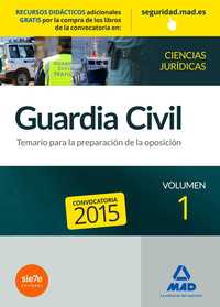 1. TEMARIO GUARDIA CIVIL: CIENCIAS JURÍDICAS (2015 )