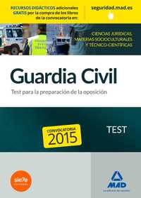 TEST GUARDIA CIVIL TEST PARA LA PREPARACION DE LA OPOSICION