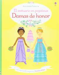 DAMAS DE HONOR. EL VESTUARIO EN PEGATINAS.