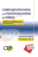 II. TEMARIO. CUERPO EJECUTIVO POSTAL Y TELEC. CORREOS. PROMOC. INTERNA