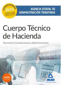 CUERPO TECNICO DE HACIENDA DERECHO CONTITUCIONAL Y ADMINISTRATIVO