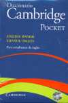 DICCIONARIO CAMBRIDGE POCKET INGLES- ESPAÑOL / ENGLISH- SPANISH (+ CD-ROM)