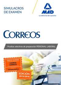 SIMULACROS EXAMEN. PERSONAL LABORAL CORREOS Y TELEGRAFOS