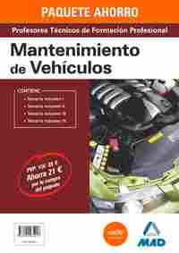 PACK. CUERPO DE PROFESORES TÉCNICOS DE FORMACIÓN PROFESIONAL, MANTENIMIENTO DE VEHÍCULOS