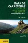 MAPA DE CARRETERAS Y GUIA DE LA  NATURALEZA DE ESPAÑA