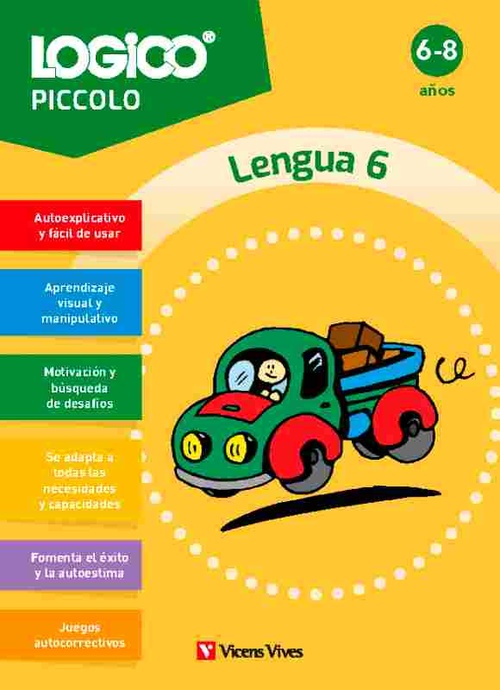 LOGICO PICCOLO. LENGUA 6 (6-8 AÑOS)