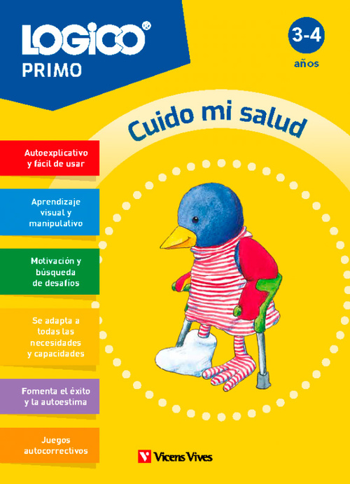 LOGICO PRIMO. CUIDO MI SALUD (3-4 AÑOS)