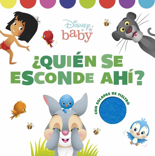¿QUIÉN SE ESCONDE AHÍ?. DISNEY BABY