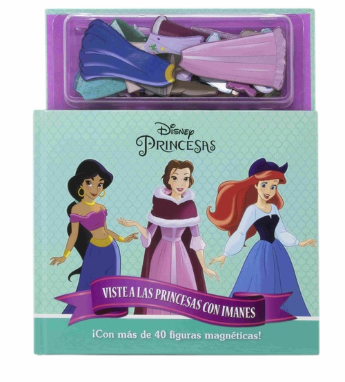 VISTE A LAS PRINCESAS CON IMANES