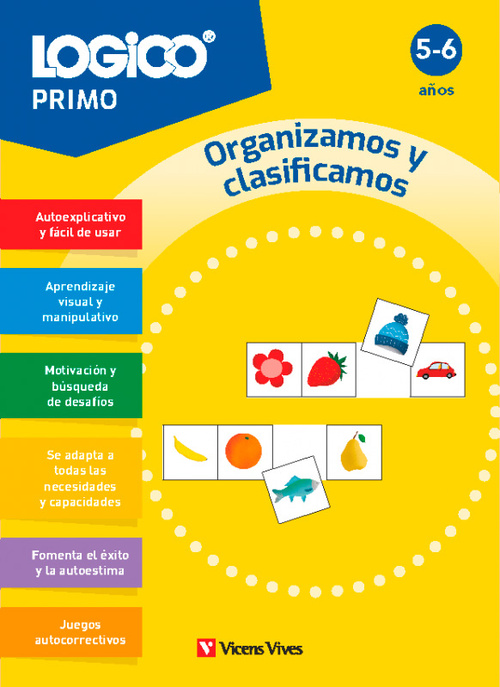 LOGICO PRIMO. ORGANIZAMOS Y CLASIFICAMOS (5-6 AÑOS)