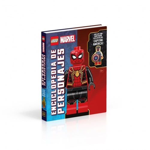 ENCICLOPEDIA DE PERSONAJES. LEGO MARVEL. INCLUYE FIGURA DEL CAPITAN AMERICA