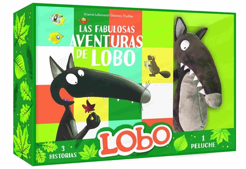 LAS FABULOSAS AVENTURAS DE LOBO. LOBO + PELUCHE