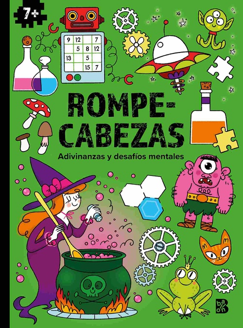 ROMPECABEZAS, 7+. ADIVINANZAS Y DESAFÍOS MENTALES