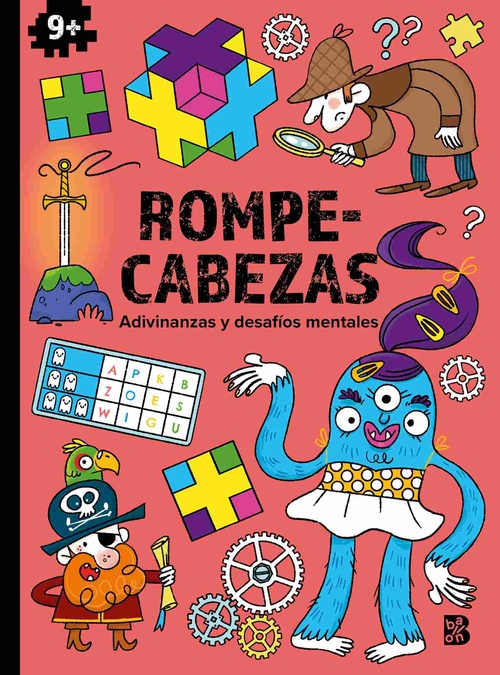 ROMPECABEZAS, 9+. ADIVINANZAS Y DESAFÍOS MENTALES