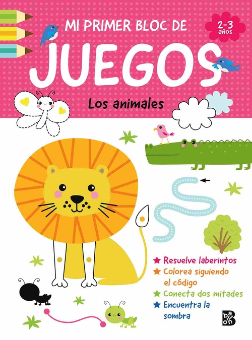 LOS ANIMALES. MI PRIMER BLOC DE JUEGOS