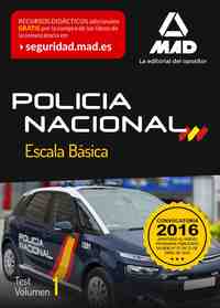 TEST VOLUMEN  I POLICIA NACIONAL ESCALA BASICA