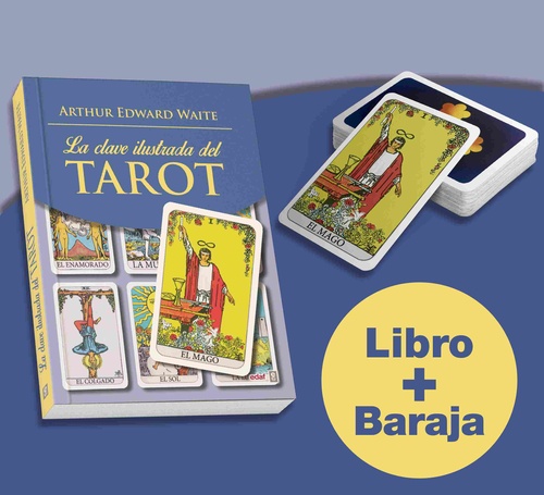 LA CLAVE ILUSTRADA DEL TAROT. (LIBRO+BARAJA 22 ARCANOS MAYORES Y 56 ARCANOS MENORES)