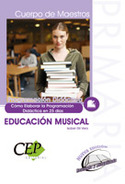 PROGRAMACION DIDACTICA. EDUCACION MUSICAL. CUERPO DE MAESTROS