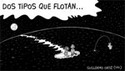 DOS TIPOS QUE FLOTAN