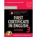 3. FCE.CAMBRIDGE FIRST CERTIFICATE IN ENGLISH (WIHT ANSWERS) + CD