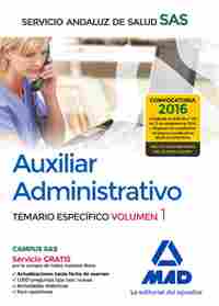 TEMARIO ESPECIFICO VOL 1. AUXILIAR ADMINISTRATIVO SAS