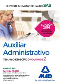 AUXILIAR ADMINISTRATIVO SAS 2 TEMARIO ESPECIFICO