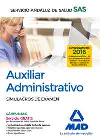 AUXILIAR ADMINISTRATIVO SIMULACROS DE EXAMEN SAS