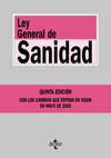 (5ª). LEY GENERAL DE SANIDAD