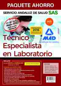 PAQUETE AHORRO TECNICO ESPECIALISTA EN LABORATORIO SAS 2016 SERVICIO ANDALUZ DE