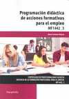 MF1442_3 PROGRAMACION DIDACTICA DE ACCIONES FORMATIVAS PARA EL EMPLEO